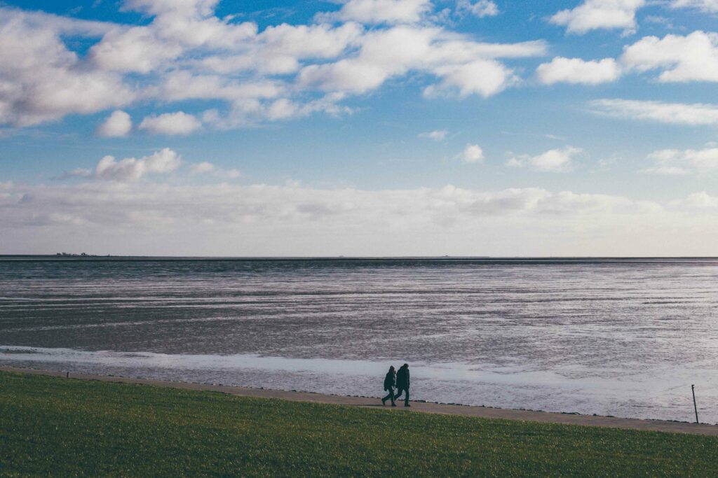 Das Wattenmeer bei Texel