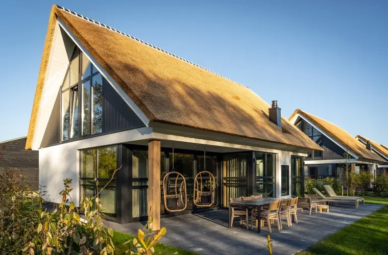 Die stimmungsvolle Unterkunft „Buytenveldt“ auf Texel